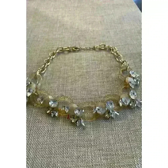 Inc chunky gold necklace NWOT - Picture 1 of 2